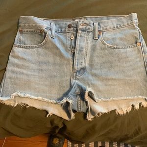 Madewelle relaxed denim shorts